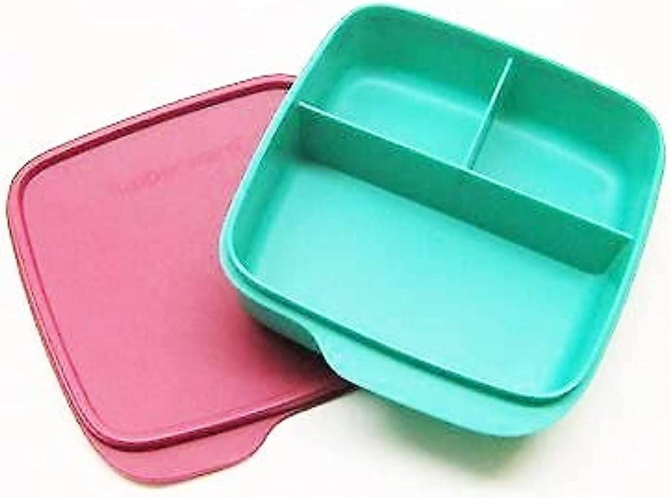Office & School Supplies :: Tupperware Divided Lunch Box - Multicolor